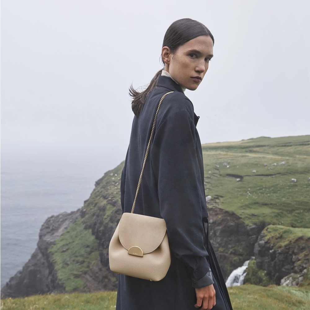 Polene Cream Crossbody Bag